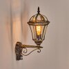 Lavajo Buitenlicht, Wandlamp voor buiten Goud, Zwart, 1-licht, Bewegingsmelder