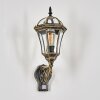 Lavajo Buitenlicht, Wandlamp voor buiten Goud, Zwart, 1-licht, Bewegingsmelder