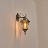 Lavajo Buitenlicht, Wandlamp voor buiten Goud, Zwart, 1-licht