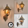 Chatelain Buitenlicht, Wandlamp voor buiten Goud, Zwart, 1-licht