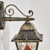 Chatelain Buitenlicht, Wandlamp voor buiten Goud, Zwart, 1-licht