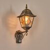 Chatelain Buitenlicht, Wandlamp voor buiten Goud, Zwart, 1-licht, Bewegingsmelder