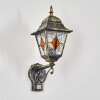 Chatelain Buitenlicht, Wandlamp voor buiten Goud, Zwart, 1-licht, Bewegingsmelder