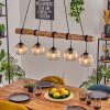 Koyoto Hanglamp, Kogellampje, Hanglamp Natuurlijke kleuren, Zwart, 5-lichts