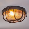 Godel Plafondlamp voor buiten, Plafondlamp Zwart, 1-licht