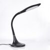 Toggerbo Bureaulamp, Tafellamp, Leeslamp LED Zwart, 1-licht