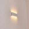 Gamas Wandlamp voor buiten, Wandlamp, Muurspot Wit, 1-licht