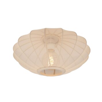 Lucide CORINA Plafondlamp Beige, 1-licht