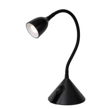 Lucide MILO Bureaulamp LED Zwart, 1-licht