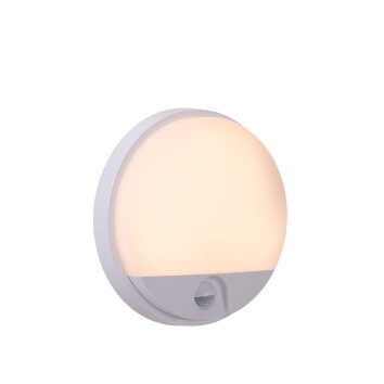 Lucide IR Wandlamp voor buiten LED Wit, 1-licht, Bewegingsmelder