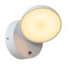 Lucide FINN Wandlamp voor buiten LED Wit, 1-licht, Bewegingsmelder