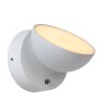 Lucide FINN Wandlamp voor buiten LED Wit, 1-licht, Bewegingsmelder