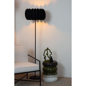 Lucide SPENCER Staande lamp Zwart, 1-licht