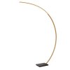 Lucide CURVE Staande lamp LED Zwart, 1-licht