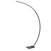 Lucide CURVE Staande lamp LED Zwart, 1-licht