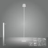 Lichten Direct EURIA Staande lamp LED Wit, 1-licht