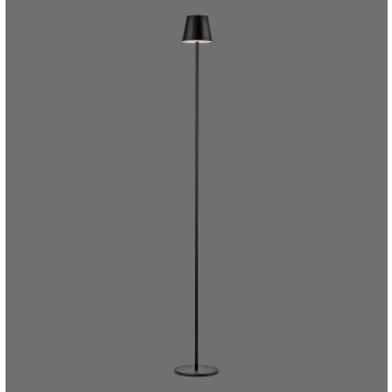 Lichten Direct EURIA Staande lamp LED Zwart, 1-licht