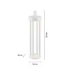 Lichten Direct ANSELM Staande lamp LED Wit, 1-licht