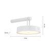 Lichten Direct ARMA Hanglamp LED Wit, 1-licht