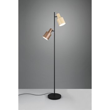 Trio verlichting Agudo Staande lamp Kleurrijk, 2-lichts