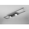 Trio verlichting ALBANY Plafondlamp LED Zwart, 1-licht, Afstandsbediening