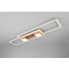 Trio verlichting ALBANY Plafondlamp LED Bruin, 1-licht, Afstandsbediening