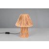 Paddenstoel look  Reality Anea Tafellamp Hout licht, 2-lichts