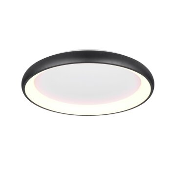 Trio verlichting Cardona Plafondlamp LED Zwart, 1-licht