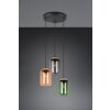 Trio verlichting Cork Hanglamp Kleurrijk, 3-lichts