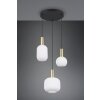 Trio verlichting Diva Hanglamp Messing, 3-lichts