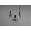 Trio verlichting Diva Hanglamp Zwart, 3-lichts