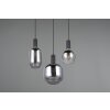 Trio verlichting Diva Hanglamp Zwart, 3-lichts