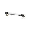 Trio verlichting Enrico Wandlamp LED Zwart, 3-lichts