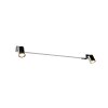 Trio verlichting Enrico Wandlamp LED Chroom, 3-lichts