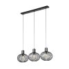 Trio verlichting GILA Hanglamp Zwart, 3-lichts