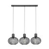 Trio verlichting GILA Hanglamp Zwart, 3-lichts