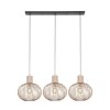 Trio verlichting GILA Hanglamp Beige, 3-lichts