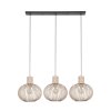 Trio verlichting GILA Hanglamp Beige, 3-lichts