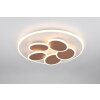 Trio verlichting Mandala Plafondlamp LED Grijs, 1-licht, Afstandsbediening