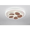 Trio verlichting Mandala Plafondlamp LED Grijs, 1-licht, Afstandsbediening