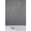 Trio verlichting Marley Staande lamp Nikkel mat, 5-lichts