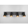 Trio verlichting Sharp Plafondspot Zwart, 4-lichts