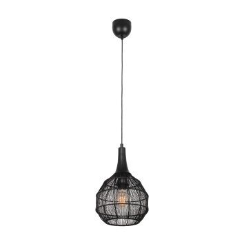 Trio verlichting SORAYA Hanglamp Zwart, 1-licht