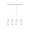 Trio verlichting Stream Hanglamp Wit, 4-lichts