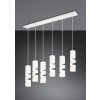 Trio verlichting Stream Hanglamp Wit, 6-lichts