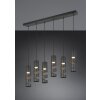 Trio verlichting Stream Hanglamp Zwart, 6-lichts