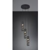 Trio verlichting Stream Hanglamp Zwart, 3-lichts