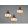 Trio verlichting Tarifa Hanglamp Zwart, 3-lichts