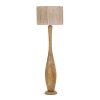 Trio verlichting TOBA Staande lamp Hout licht, 1-licht