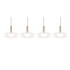 Trio verlichting Celeste Hanglamp LED Bruin, 1-licht